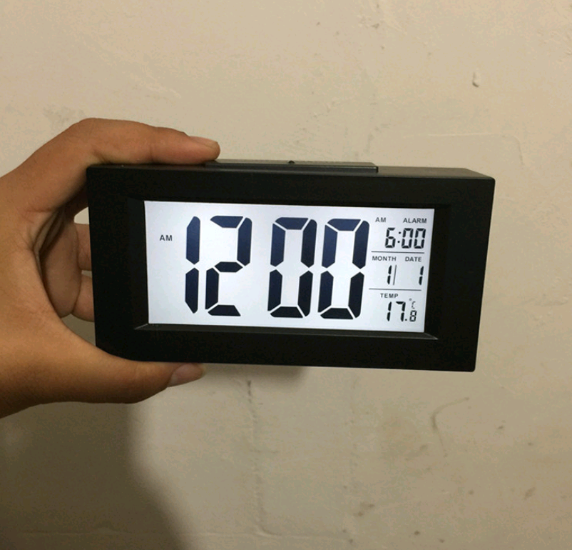 Silent Electronic Light-Sensing Smart Alarm Clock