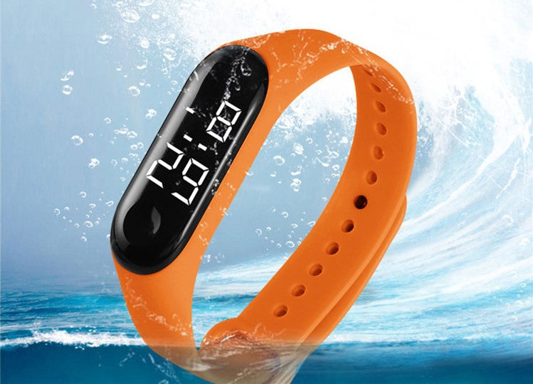 Waterproof Touchscreen LED Electronic Watch