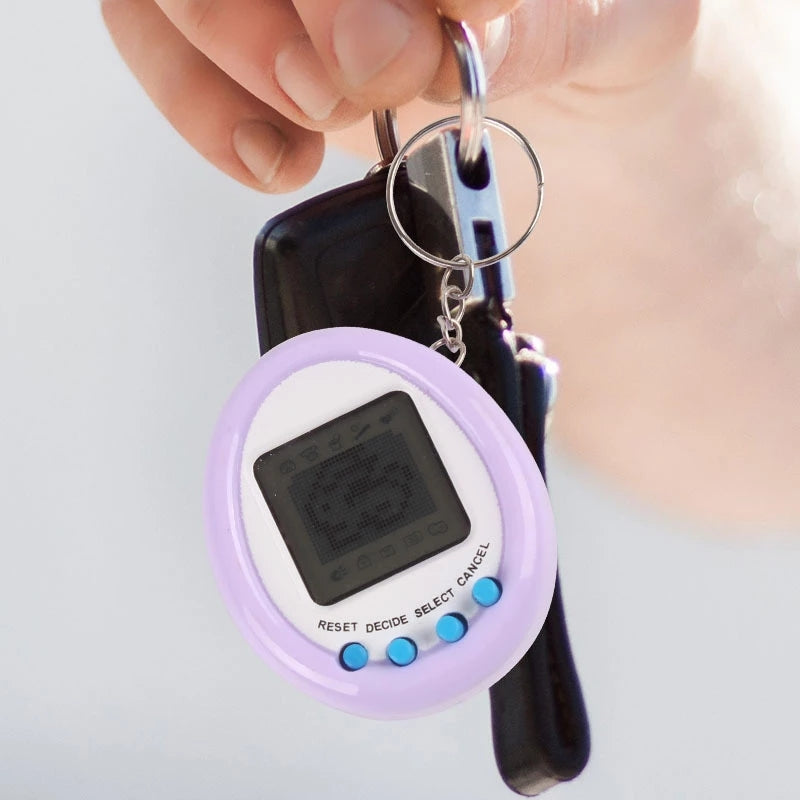 Mini Electronic Pet Machine in Macaroon Design