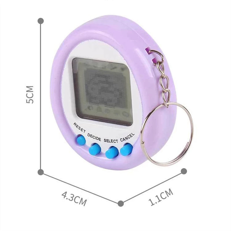 Mini Electronic Pet Machine in Macaroon Design