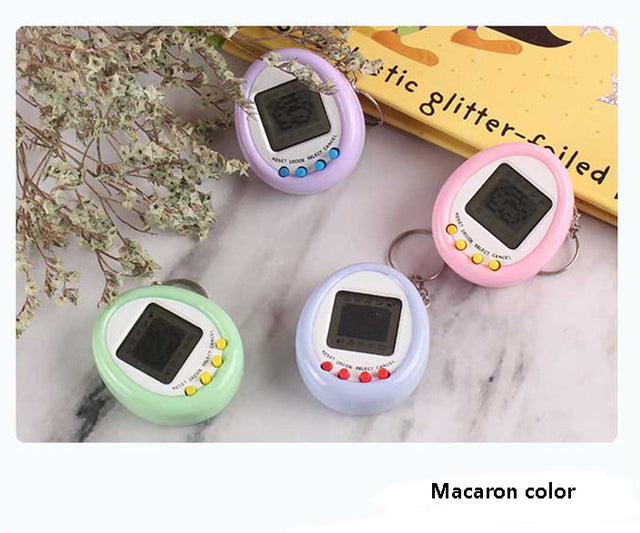 Mini Electronic Pet Machine in Macaroon Design