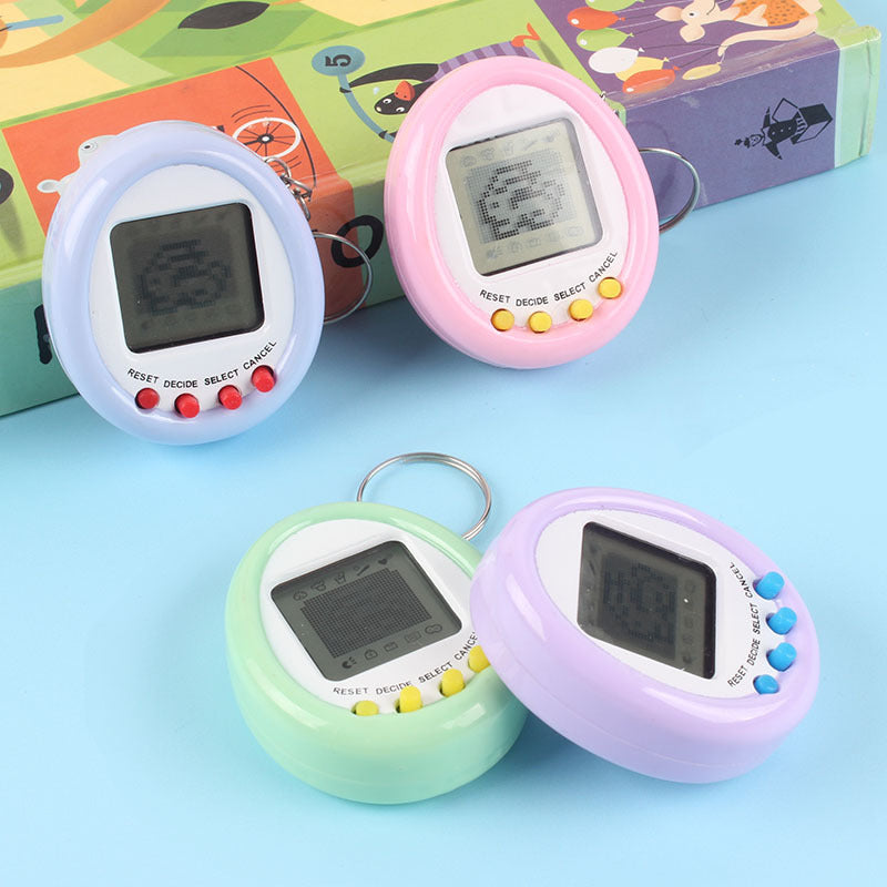Mini Electronic Pet Machine in Macaroon Design