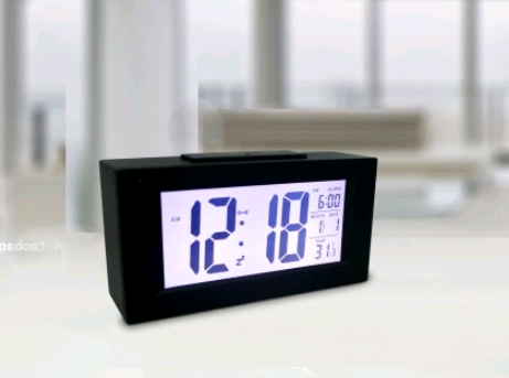 Silent Electronic Light-Sensing Smart Alarm Clock