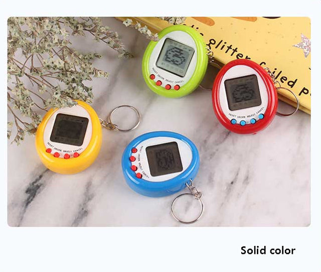 Mini Electronic Pet Machine in Macaroon Design